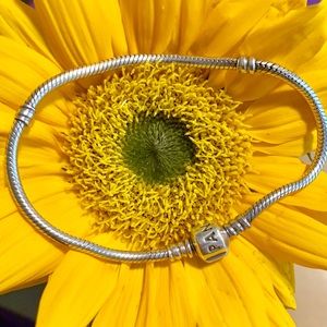 Sterling silver Authentic pandora bracelet